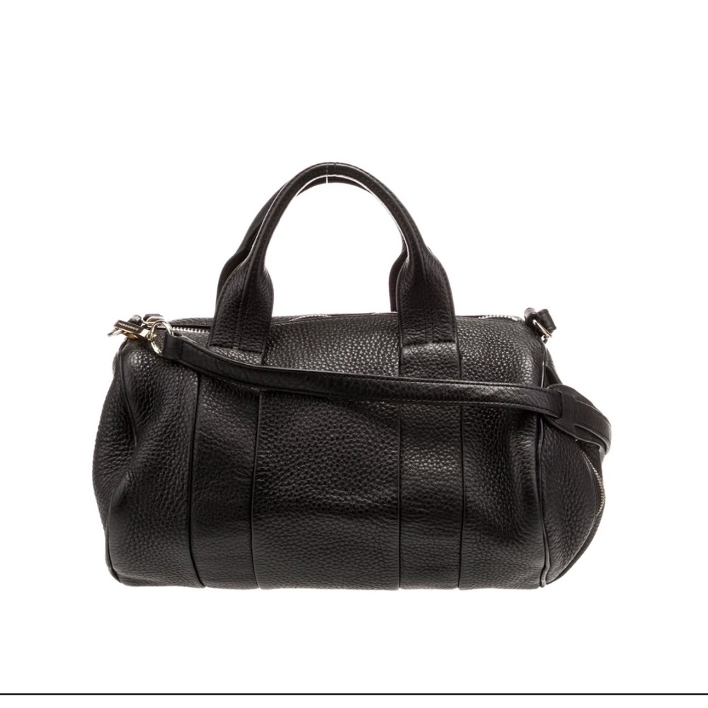 Alexander Wang Black Satchel with Structured Design